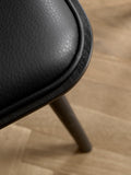Upholstered Spine Chair with wooden legs by Fredericia Furniture
