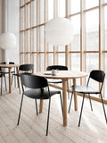 lynderup chairs in black finish by borge mogensen for fredericia furniture