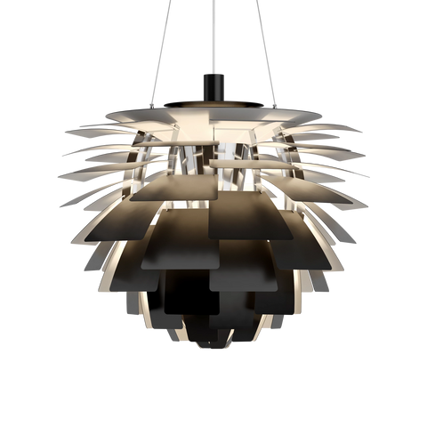 PH Artichoke designed by poul hennginsen for Louis poulsen in black