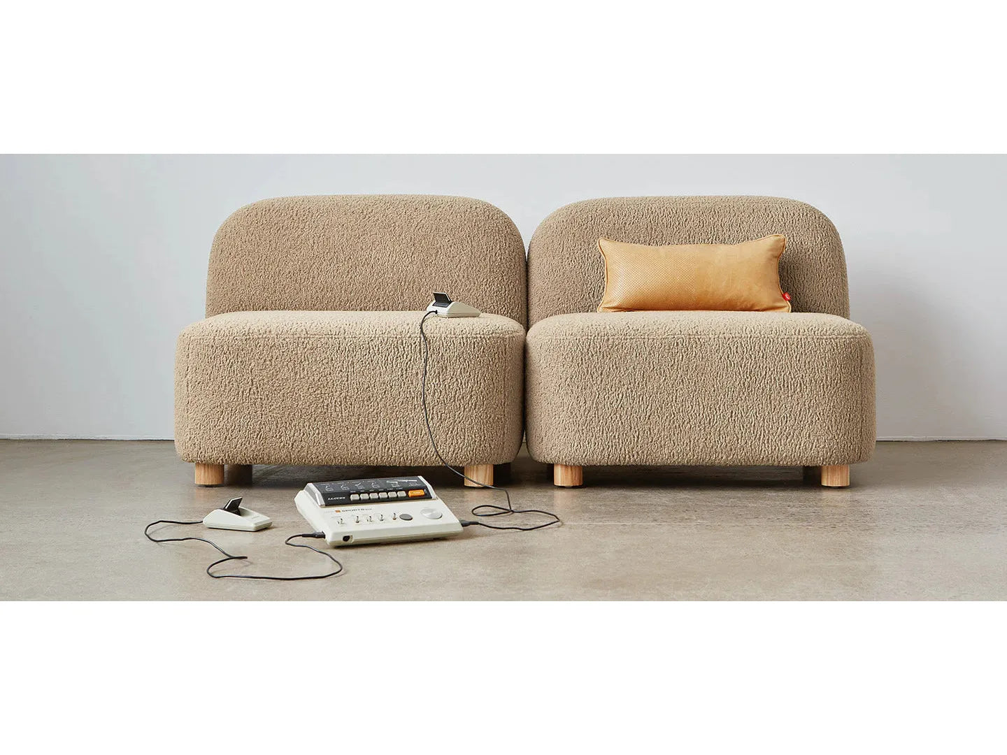 Circuit Modular 3-pc Armless Sofa by Gus* Modern
