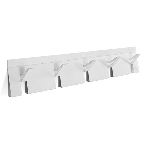 2D:3D Coat Rack by Blu Dot in White Powder Coated Steel