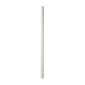 String Furniture Pira Pole in white, powder coated aluminum shelving pole, white background packshot