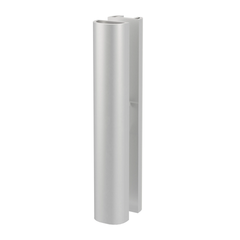 String Furniture Pira Pole Joint, anodized aluminum connector for Pira poles, white background packshot