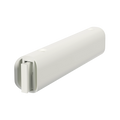String Furniture Pira Wall Bracket in white, powder coated aluminum pole bracket, white background packshot
