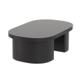 String Furniture Pira Top Lid in black grey, aluminum cap for the Pira pole, white background packshot