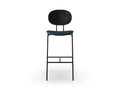 Piet Hein Bar Chair Black Edition Without Armrest by Sibast