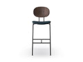 Piet Hein Bar Chair Black Edition Without Armrest by Sibast