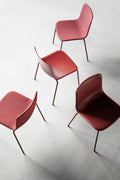 dark red Pato Chair lifestyle image by Fredericia Furniture