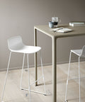 Lifestyle image of Fredericia Pato stool in scandinavian dining room