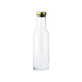 Audo Copenhagen Bottle Carafe, 34oz in Brass, packshot on white