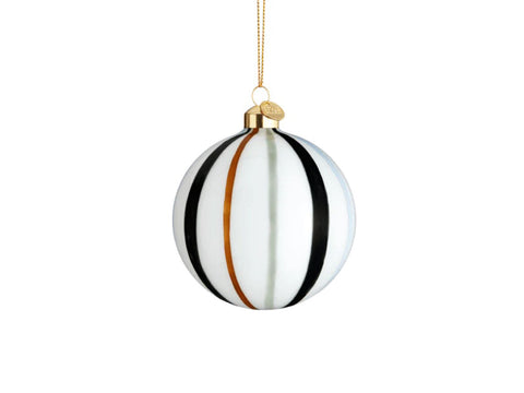 Souvenir Bauble (Striples Green) by Holmegaard