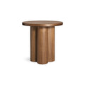 4/4 Side Table by Blu Dot in Walnut, front view