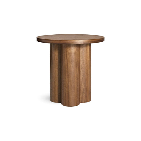 4/4 Side Table by Blu Dot in Walnut, front view