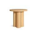 4/4 Side Table by Blu Dot in White Oak, front view