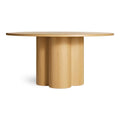 4/4 Round Dining Table by Blu Dot in White Oak