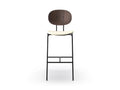 Piet Hein Bar Chair Black Edition Without Armrest by Sibast