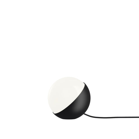 vl studio table and floor lamp in black by louis poulsen