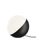 vl studio table and floor lamp in black by louis poulsen