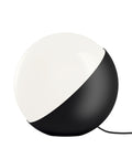 vl studio table and floor lamp in black by louis poulsen