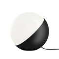 vl studio table and floor lamp in black by louis poulsen