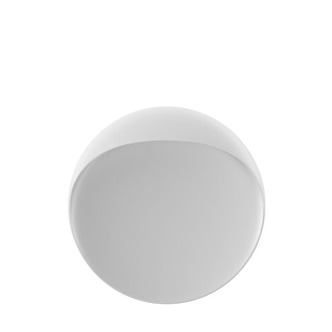 white texture flindt wall lamp designed by christian flindt for louis poulsen