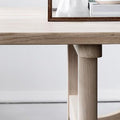 white oiled oak dining table 6284 by borge mogensen for fredericia furniture