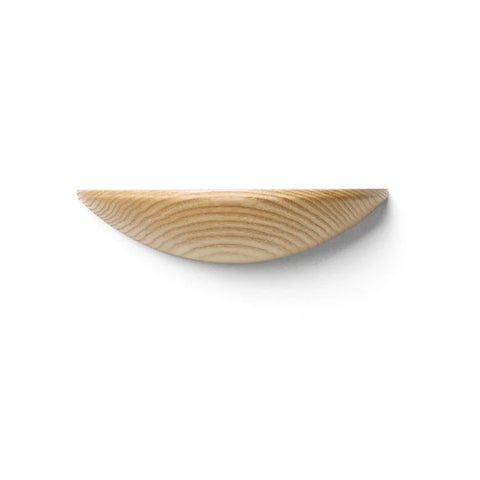 Audo Copenhagen Gridy Fungi Shelves Small in Light Oak, packshot on white