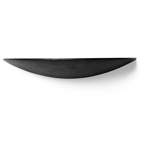 Audo Copenhagen Gridy Fungi Shelves Medium in Black Oak, packshot on white