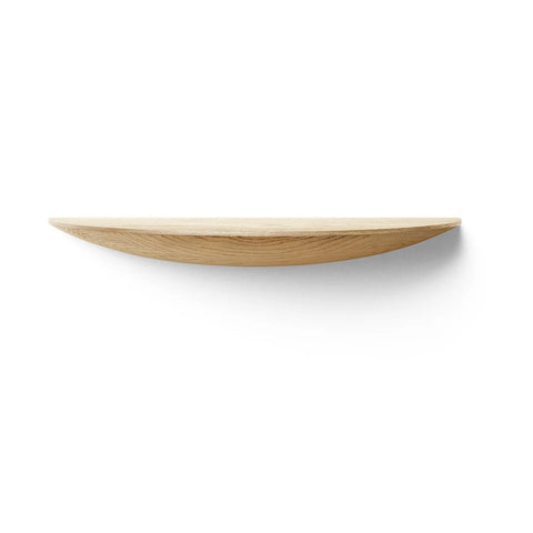 Audo Copenhagen Gridy Fungi Shelves, Large in Light Oak, packshot on white