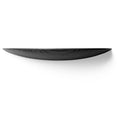 Audo Copenhagen Gridy Fungi Shelves Large in Black Oak, packshot on white