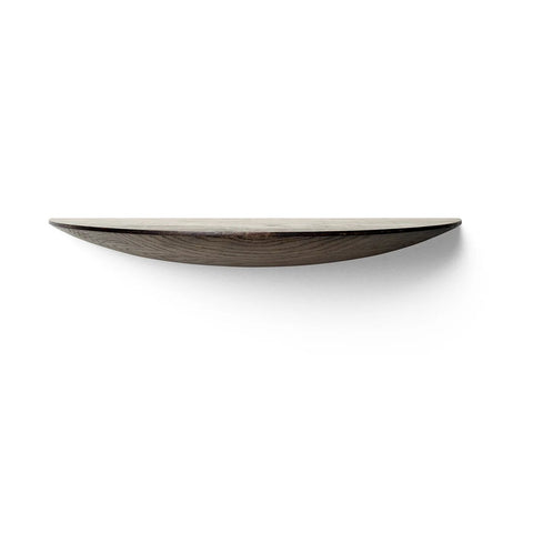 Audo Copenhagen Gridy Fungi Shelves, Large in Dark Oak, packshot on white