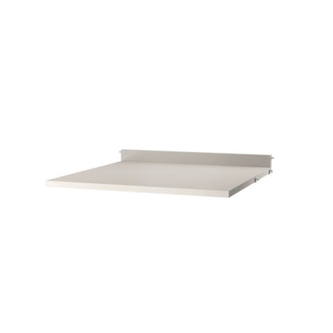 String Furniture Work Desk in beige – modern Scandinavian design desk for String modular shelving system.