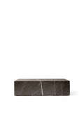 grey marble plinth coffee table by audo copenhagen