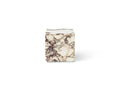 calcatta marble cubic end table designed by norm architects for audo copenhagen