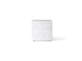 White Carrara Marble cubic end table designed by norm architects for audo copenhagen