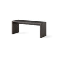 Audo Copenhagen Plinth Bridge in Grey Kendzo Marble, packshot on white