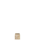Audo Copenhagen Plinth Shelf in Kunis Breccia Stone, packshot on white