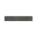 Audo Copenhagen Plinth Shelf in Grey Kendzo Marble, packshot on white