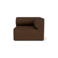 Audo Copenhagen Eave Sectional, 38" Depth, Right Corner in Audo Bouclé 07, packshot on white