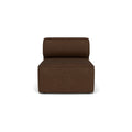 Audo Copenhagen Eave Sectional, 38" Depth, Open Section in Audo Bouclé 07, packshot on white