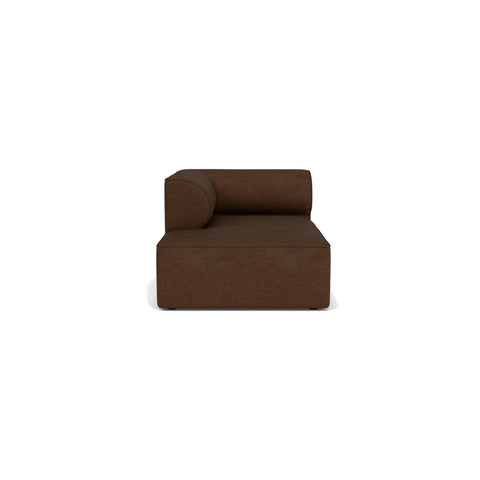 Audo Copenhagen Eave Sectional, 38" Depth, Left Chaise Lounge in Audo Bouclé 07, packshot on white