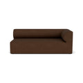 Audo Copenhagen Eave Sectional, 38" Depth, Right Corner, 76" in Audo Bouclé 07, packshot on white