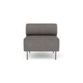Audo Copenhagen Eave Dining Sofa, Open Section 32" in Audo Bouclé 16, packshot on white