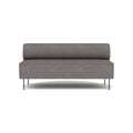 Audo Copenhagen Eave Dining Sofa, Open Section 65" in Audo Bouclé 16, packshot on white