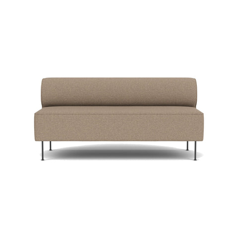 Audo Copenhagen Eave Dining Sofa, Open Section 65" in Logan Flint, packshot on white