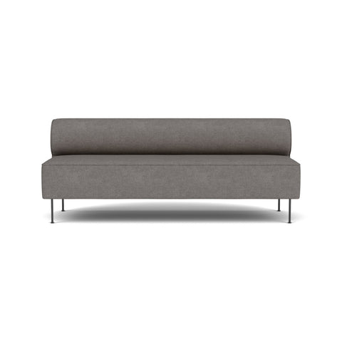 Audo Copenhagen Eave Dining Sofa, Open Section 79" in Audo Bouclé 16, packshot on white