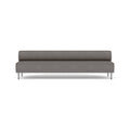 Audo Copenhagen Eave Dining Sofa, Open Section 110" in Audo Bouclé 16, packshot on white