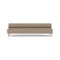Audo Copenhagen Eave Dining Sofa, Open Section 110" in Logan Flint, packshot on white