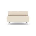 Audo Copenhagen Eave Dining Sofa, Open Section 50" in Logan Jasmine, packshot on white
