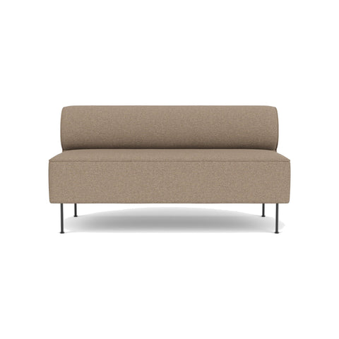 Audo Copenhagen Eave Dining Sofa, Open Section 59" in Logan Flint, packshot on white